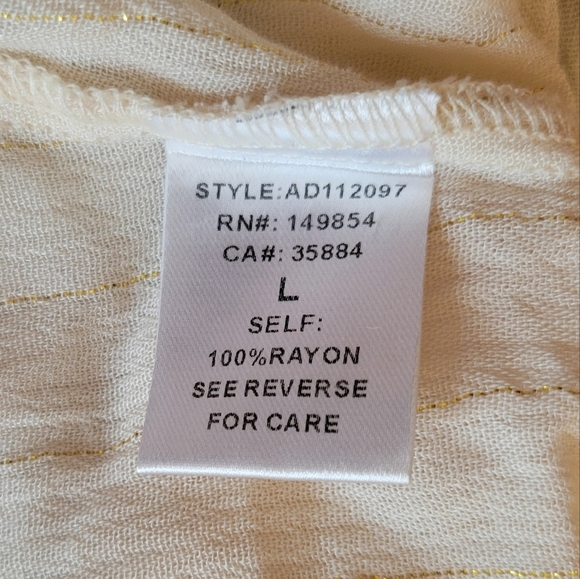 Sadie & Sage Blouse Size L - Picture 10 of 10